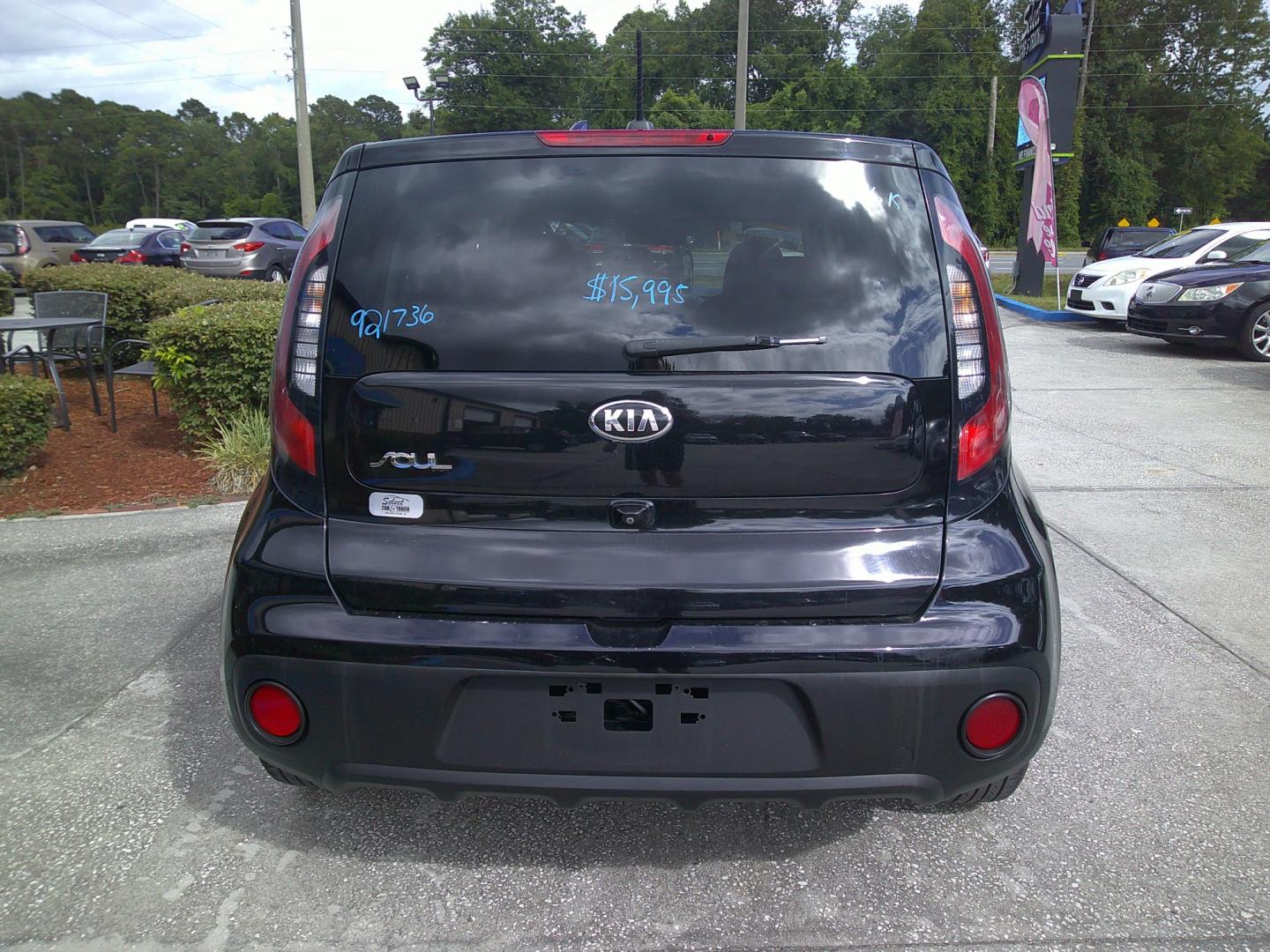 2019 BLACK KIA SOUL BASE (KNDJN2A21K7) , located at 390 Hansen Avenue, Orange Park, FL, 32065, (904) 276-7933, 30.130497, -81.787529 - Photo#3